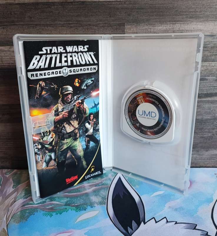 PSP Game Star Wars Battlefront Renegade Squadron