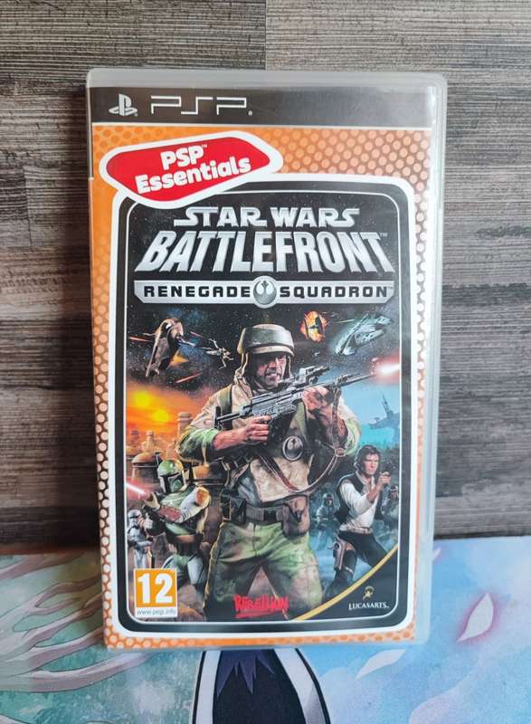 PSP Game Star Wars Battlefront Renegade Squadron
