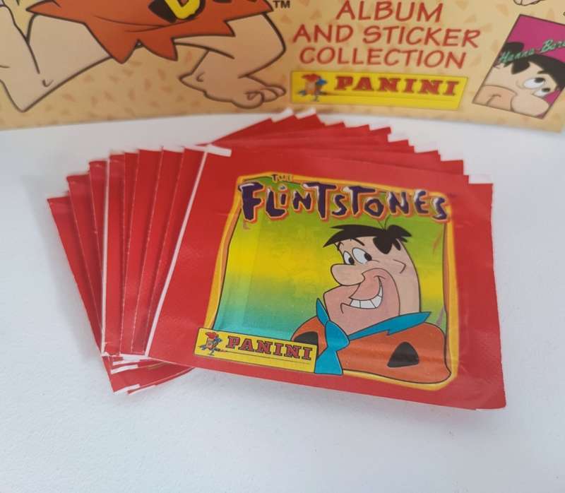 1994 Panini The Flinstones Sticker Album & Collectible Stickers