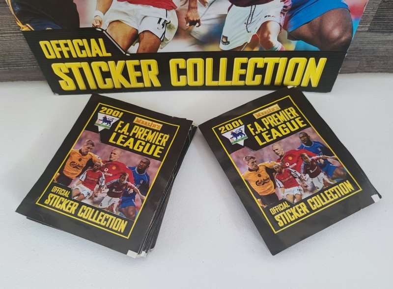 2001 Merlin`s by Topps F.A. Premier League Soccer Sticker Album & Collectible Stickers