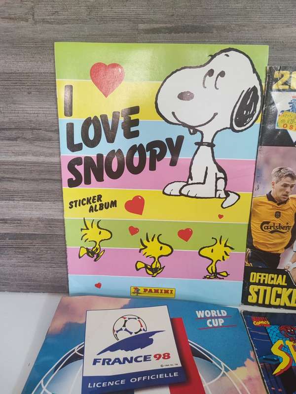 Topps/Panini Mixed Sticker Albums