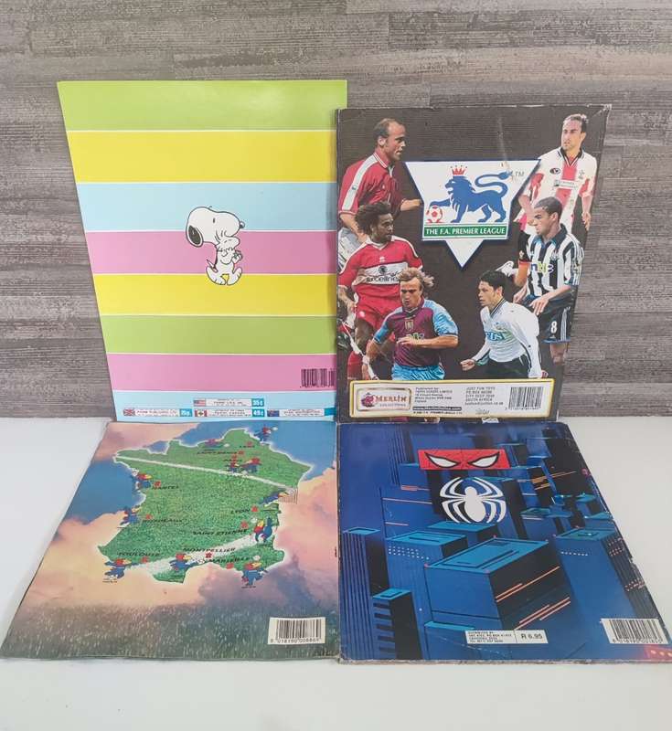 Topps/Panini Mixed Sticker Albums