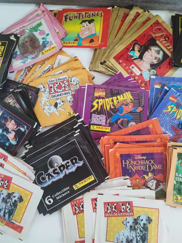 Panini/Topps Mixed Sticker packets(100 x sticker packets)