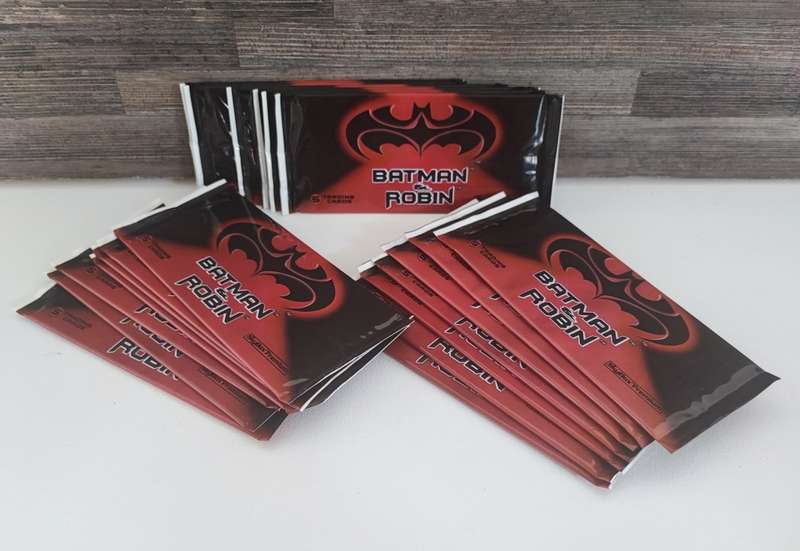 1997 SkyBox Batman and Robin Factory Sealed Collectible Cards