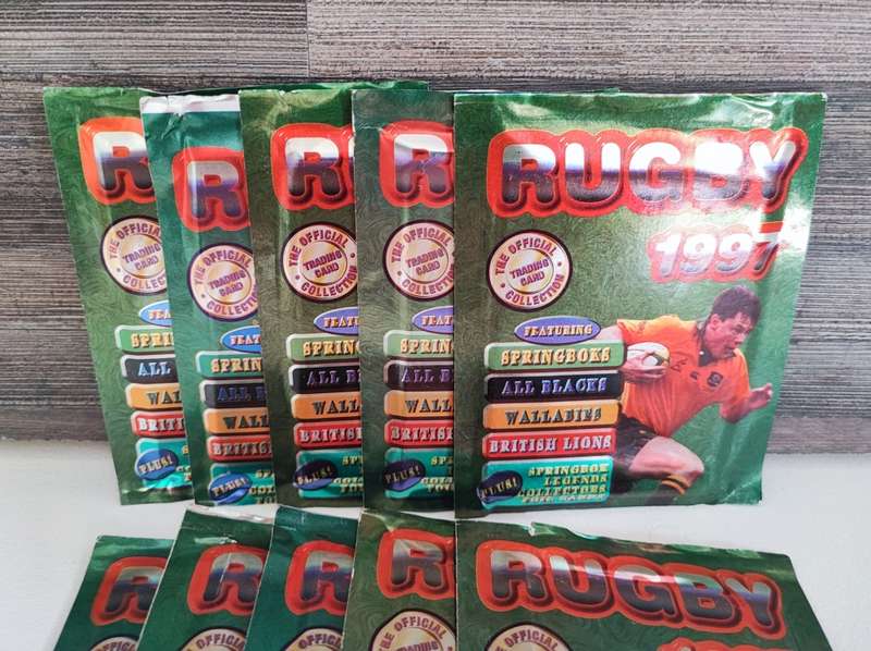 Vintage 1997 Panini Rugby Collectible Cards(Packet Bundle)