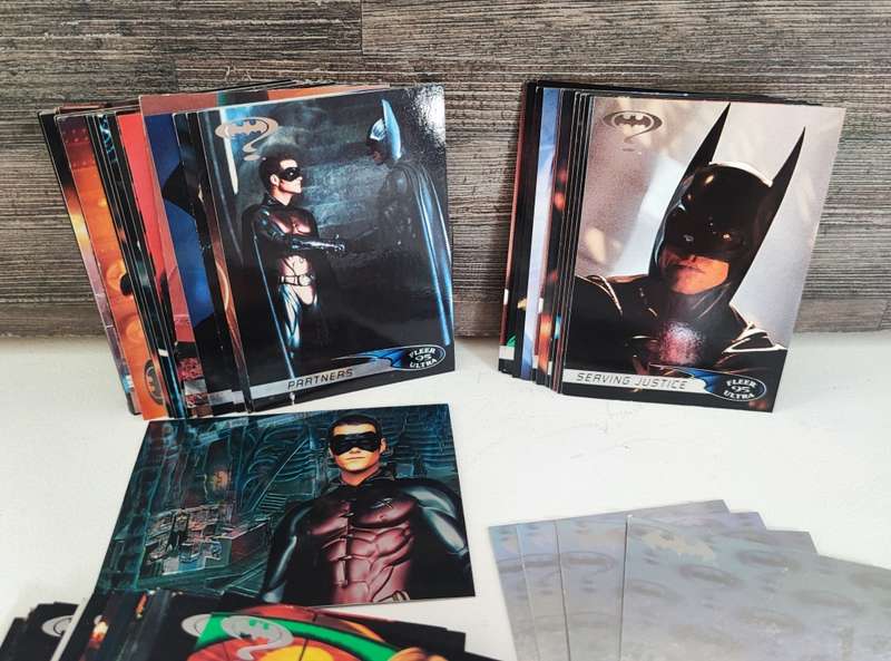 1995 Fleer Batman Forever Trading Cards(Bid per packet)
