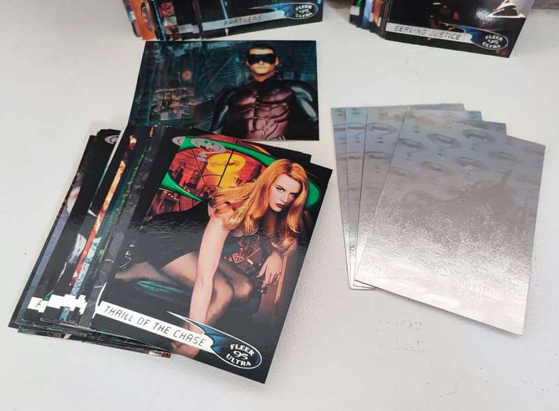 1995 Fleer Batman Forever Trading Cards(Bid per packet)