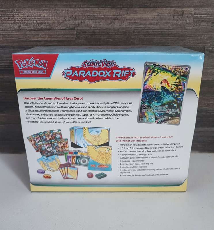 Pokémon TCG Scarlet & Violet 4 : Paradox Rift Elite Trainer Box