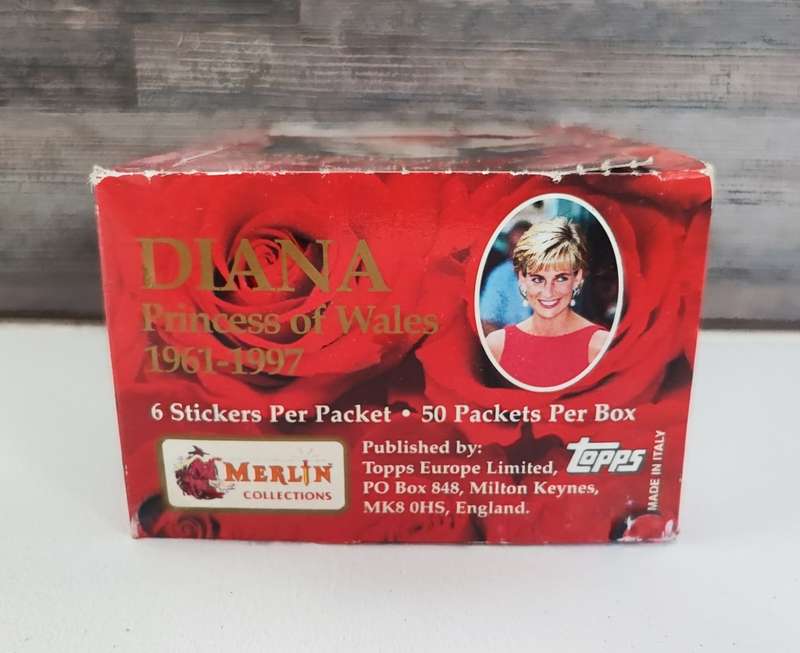 1997 Merlin`s by Topps Diana The People`s Princess The Commemorative Collectible Stickers