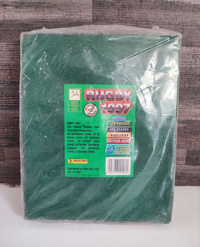 1997 Panini Rugby Collectible Cards(Factory sealed box)