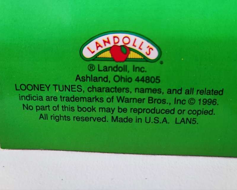 Vintage 1996 Looney Tunes Coloring & Activity Books