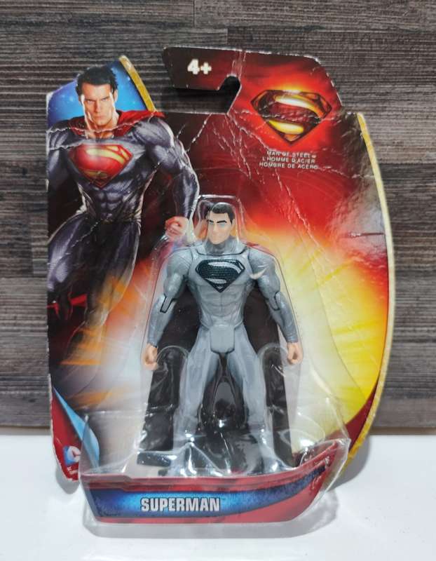 2013 Mattel Man of Steel Silver Superman