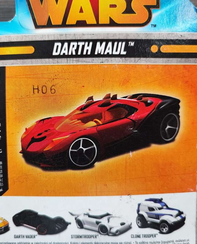 2015 HotWheels Star Wars Darth Maul