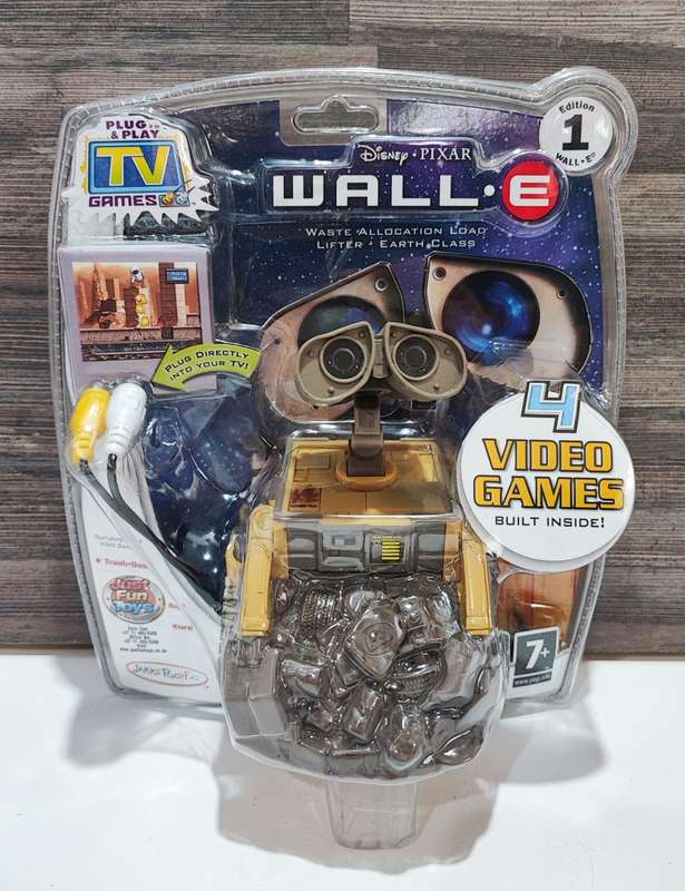 2008 Jakks Pacific WALL E Plug n Play TV Game