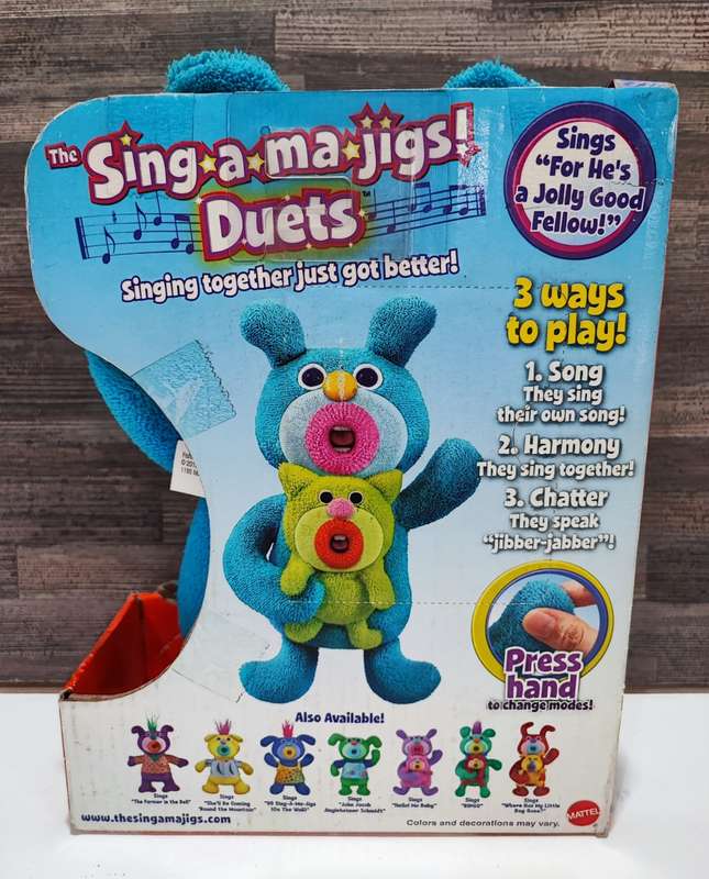 2011 Mattel The Sing a ma jigs Duets
