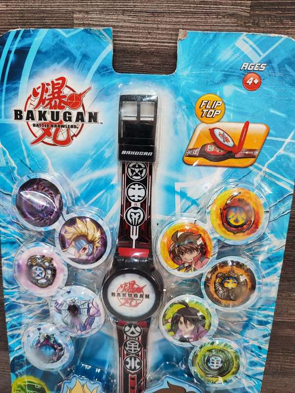 Bakugan LCD Watch with Interchangeable Dials