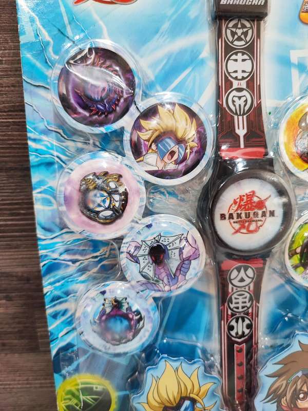 Bakugan LCD Watch with Interchangeable Dials