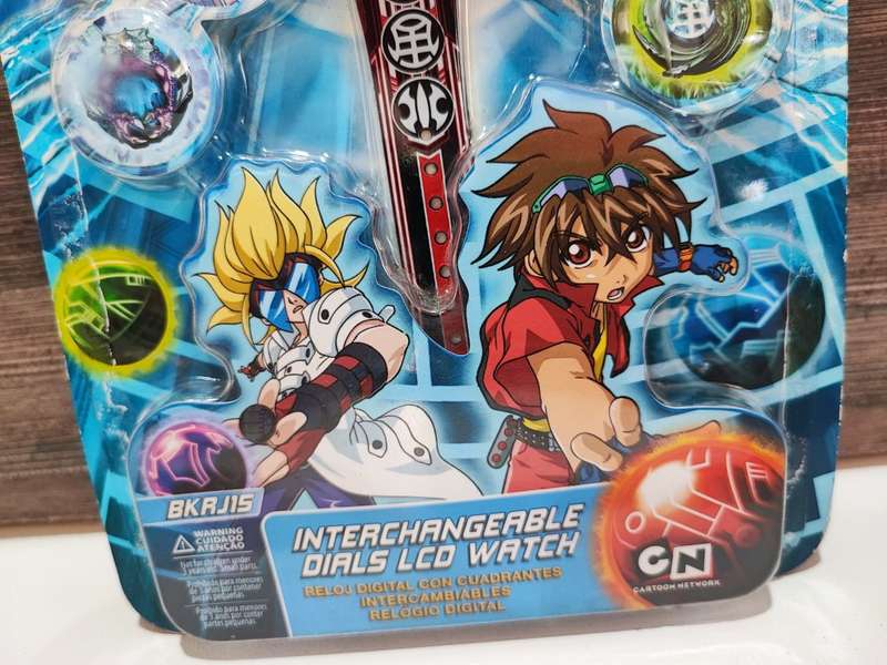 Bakugan LCD Watch with Interchangeable Dials
