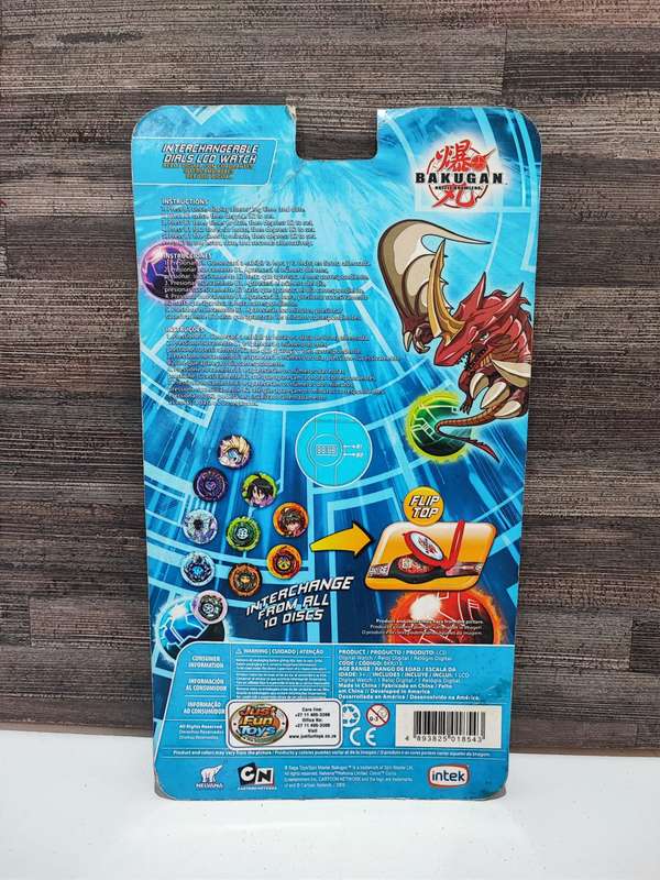 Bakugan LCD Watch with Interchangeable Dials