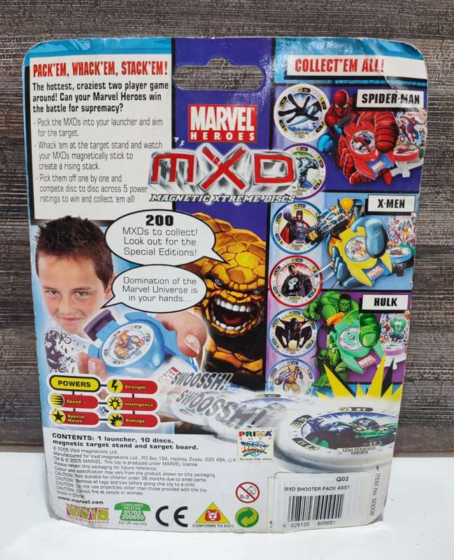 Marvel MXD - Magnetic Xtreme Discs Shooter Game