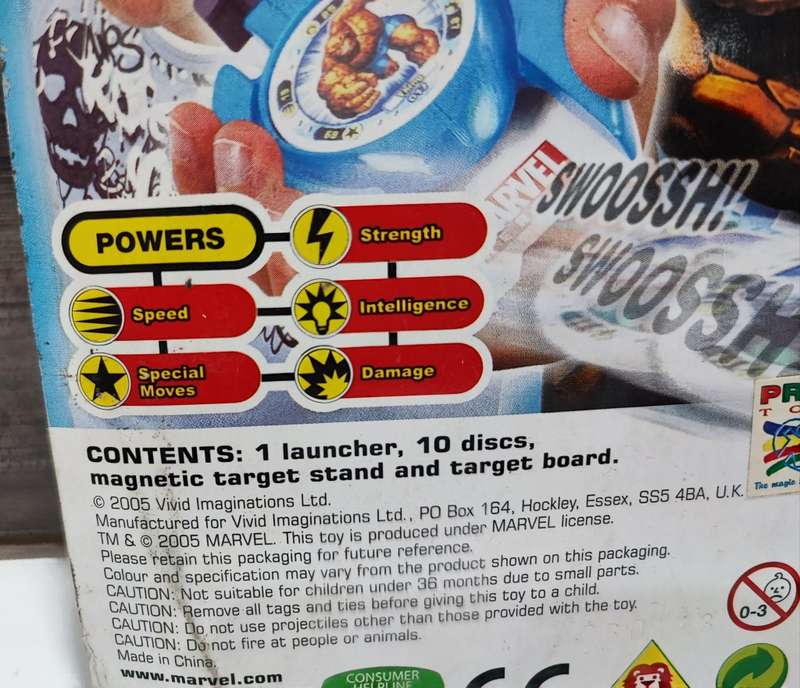 Marvel MXD - Magnetic Xtreme Discs Shooter Game