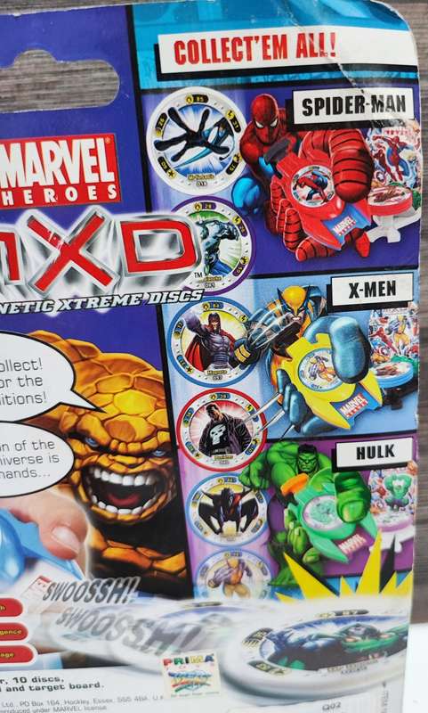 Marvel MXD - Magnetic Xtreme Discs Shooter Game
