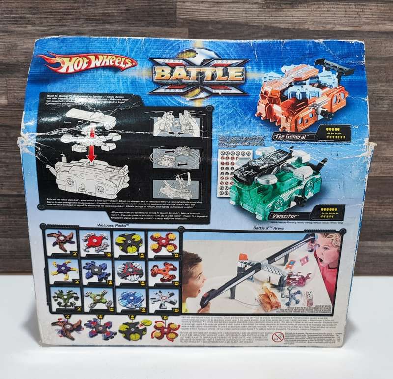 2004 HotWheels Battle X - The General and Velocitor