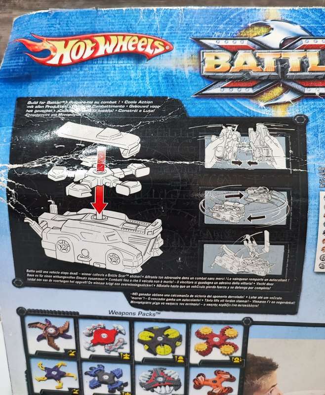 2004 HotWheels Battle X - The General and Velocitor