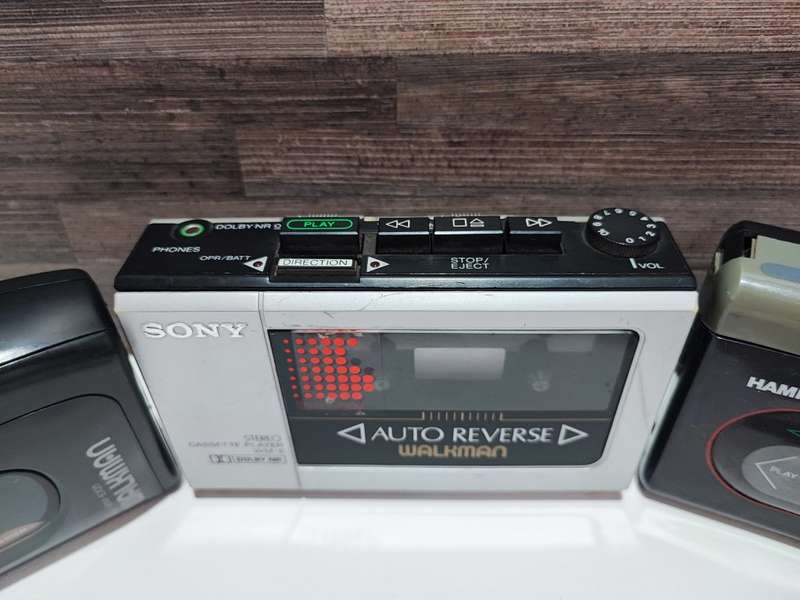 Vintage Portable Cassette Player Collection - Sony Walkman