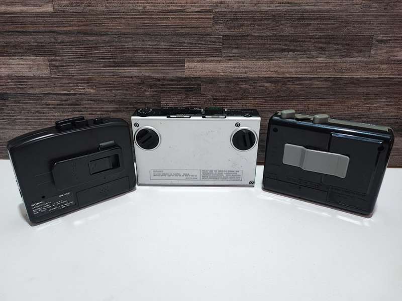 Vintage Portable Cassette Player Collection - Sony Walkman