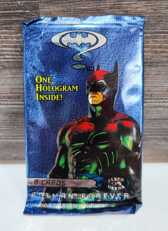 1995 Fleer Batman Forever Trading Cards(Bid per packet)