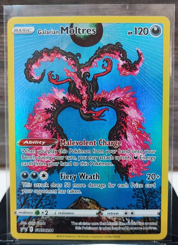 Pokémon TCG Galarian Moltres Holo SWSH284