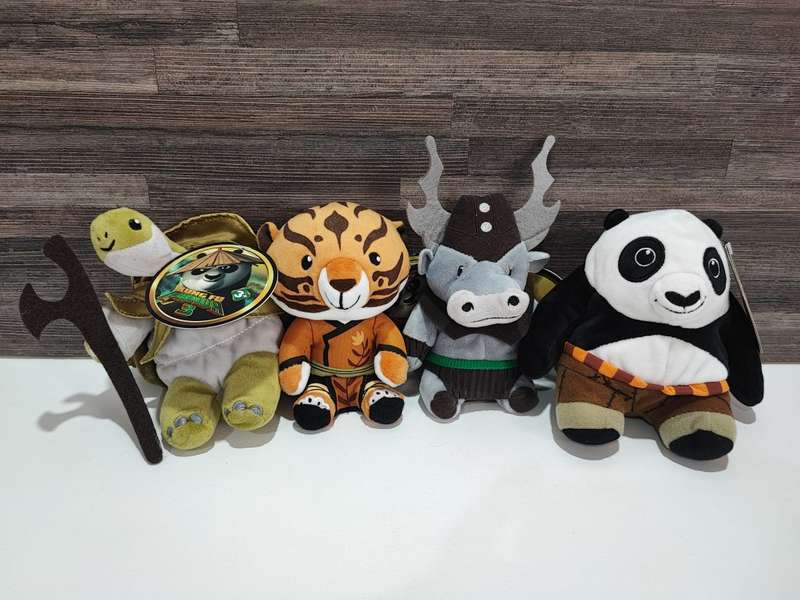 2016 DreamWorks Kung Fu Panda 3 Plushie Collection