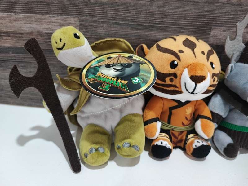 2016 DreamWorks Kung Fu Panda 3 Plushie Collection