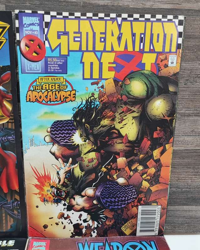 Vintage 1995/1996 Marvel Comic Book Collection