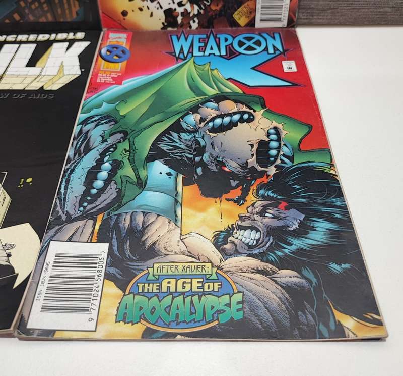 Vintage 1995/1996 Marvel Comic Book Collection