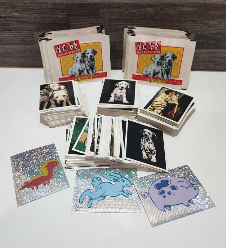 1996 Panini Disney`s 101 Dalmatians The Movie Collectible Stickers