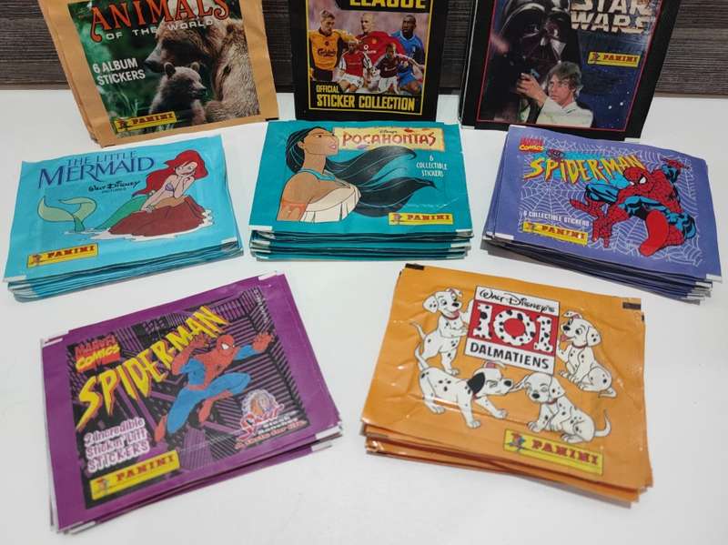 Panini/Topps Mixed Sticker packets