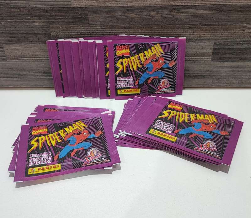 1998 Panini Marvel`s Spiderman Collectible Stickers