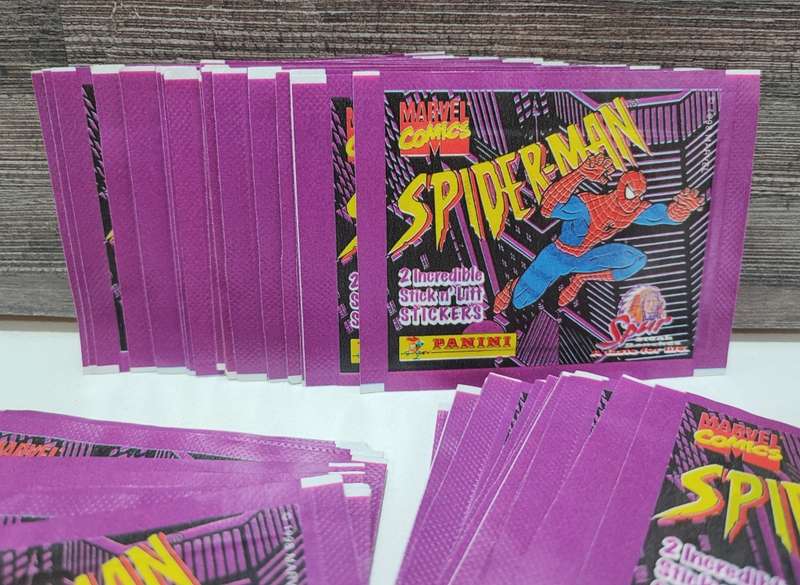1998 Panini Marvel`s Spiderman Collectible Stickers