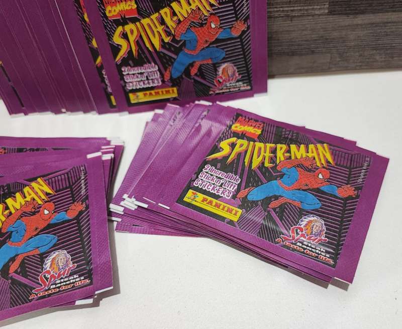 1998 Panini Marvel`s Spiderman Collectible Stickers