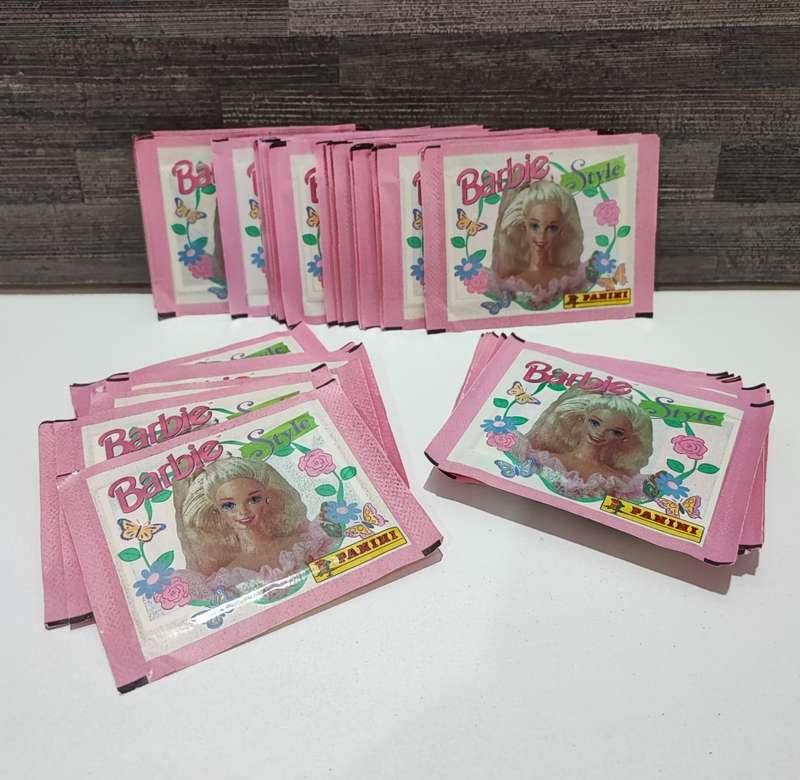 Vintage 1995 Panini Mattel Barbie Collectible Stickers