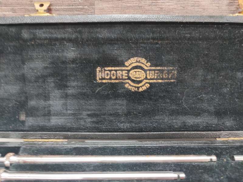 Vintage Moore and Wright Internal Micrometer