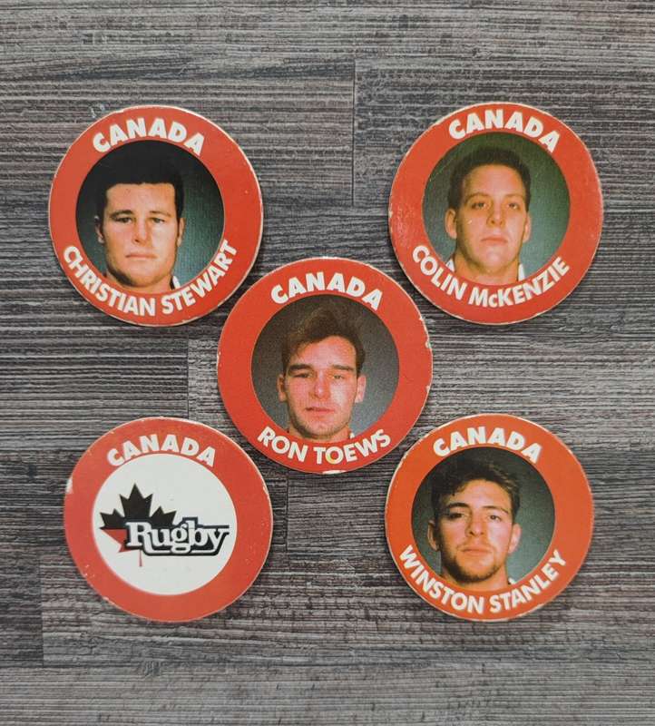 1995 Arlenco Rugby World Cup Slama`s - Set 6