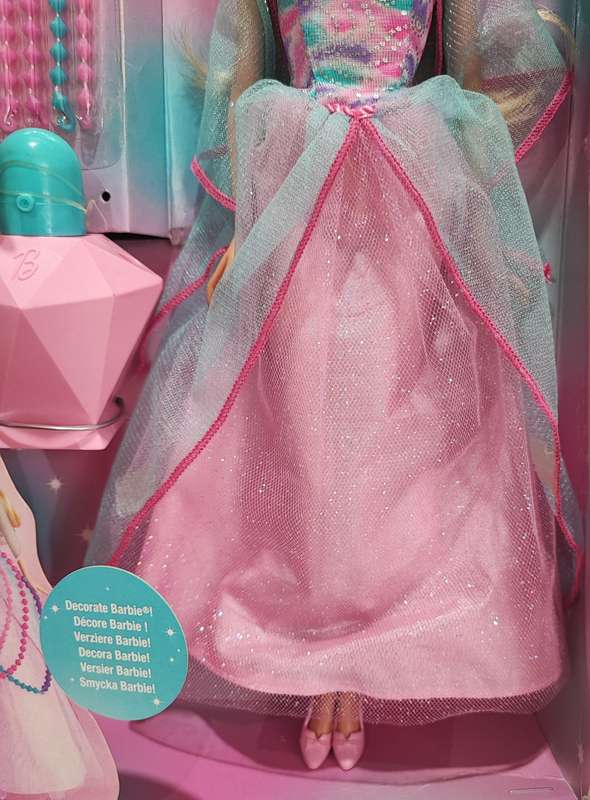 2001 Mattel California  Magic Jewel Barbie