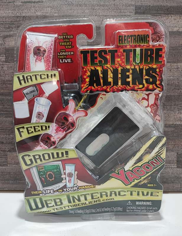 2007 Electronic Test Tube Aliens