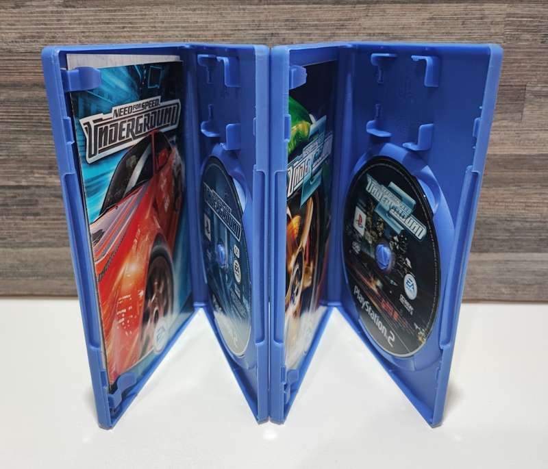 Playstation 2 Games - Need for Speed Underground 1 & 2