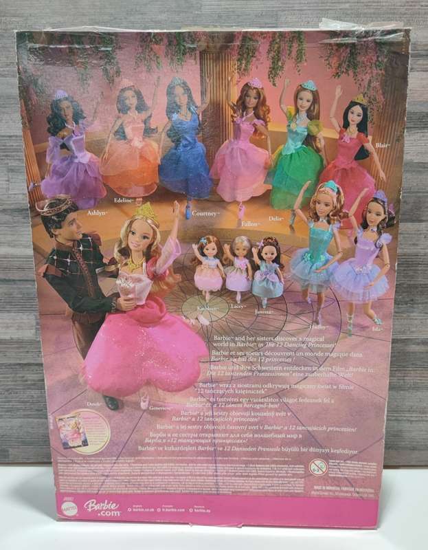 2006 Mattel Barbie and the 12 Dancing Princesses Set