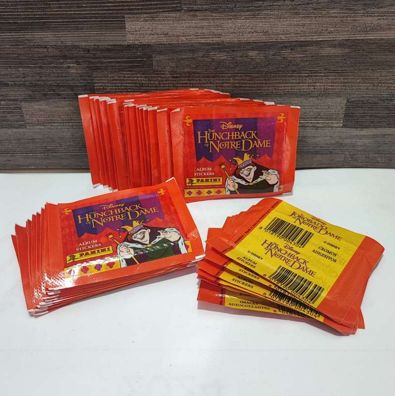 1996 Panini Disney`s The Hunchback of Notre Dame Collectible Stickers