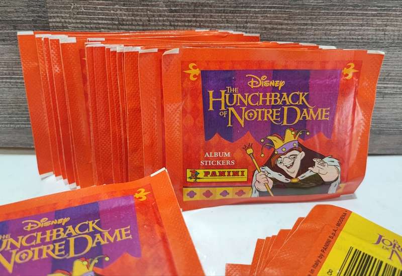 1996 Panini Disney`s The Hunchback of Notre Dame Collectible Stickers